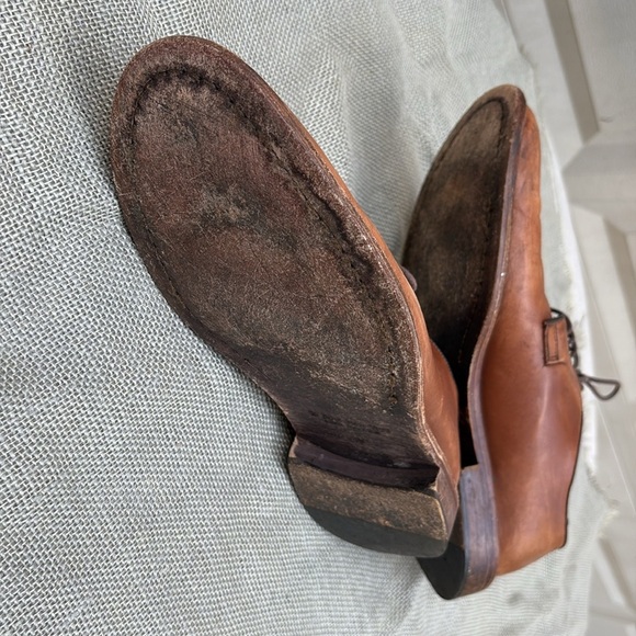 To Boot New York Adam Derrick Brown Leather Oxoford Shoes 13 - Picture 5 of 5